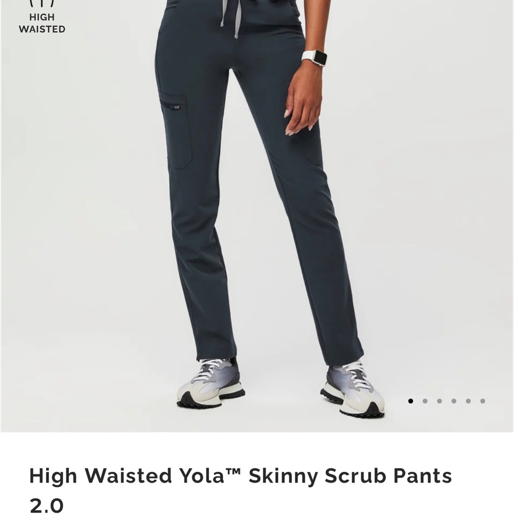 High Waisted Yola™ Skinny Scrub Pants 2.0